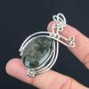 Natural Ocean Jasper Gemstone Jewelry 925 Sterling Silver Pendant For Girls
