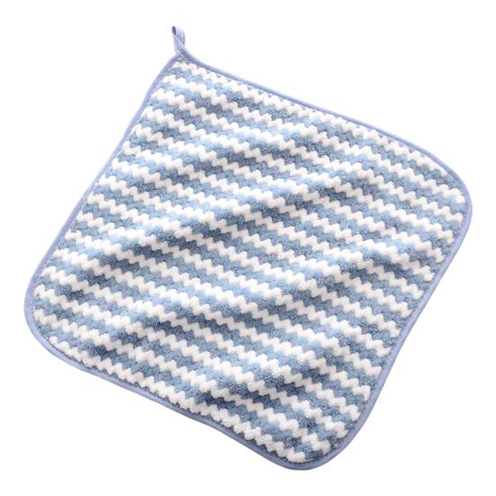 Cleaning Cloth Breathable Quick-dry Coral Fleece Versatile Water Absorbent Washing Dishcloth Household Supplies