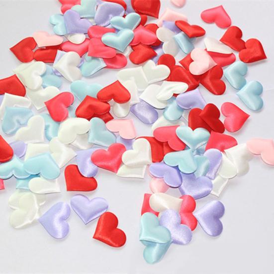 100Pcs Romantic Married Love Heart Sparkle Confetti Table Wedding Party Scatter