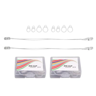 2 Sets Hearing Aids Clips Firm Fixation Adjustment Hearing Amplifier Lanyard Clips for Outdoor
