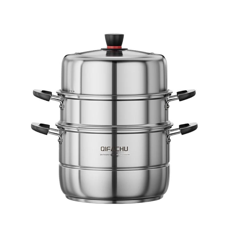 Lilang 304 Stainless Steel 3-Layer Steamer Pot