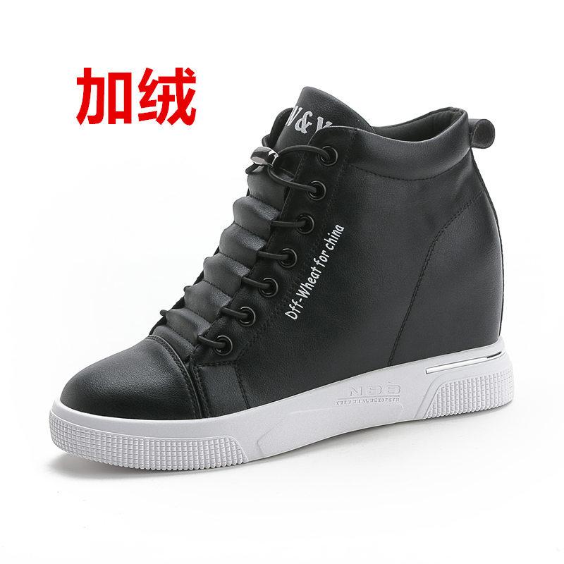 Scarpe rialzate da donna primavera ed estate nuove scarpe casual tacco inclinato scarpe singole plateau alte scarpe da viaggio