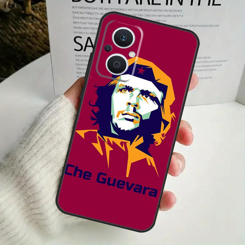 Che Guevara Phone Case For OPPO Reno 8T 14F 13 F 12 11 10 14 Pro 7 8 Lite OPPO Find X8 X6 X5 X9 Pro Cover