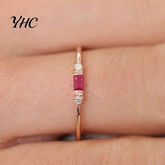Anillo de dedo con incrustaciones de circonita cúbica para mujer, regalo de joyería de compromiso de boda