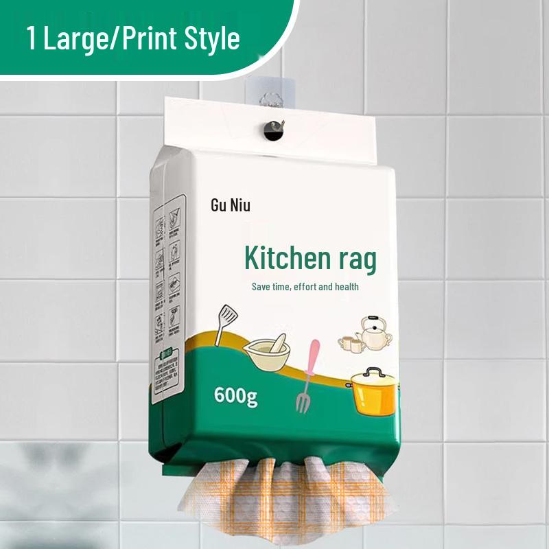 Pogrubiony, dwustronny, jednorazowy mop do mycia naczyń do czyszczenia na sucho i mokro