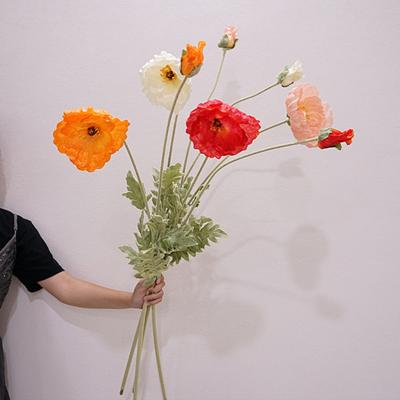 41.34 Faux Künstliche Mohnblumen für den Boden