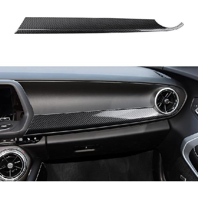 Car Sticker ABS Carbon Fiber Decal Interior Cover Trim for Chevrolet Camaro 2016 2017 2018      2024 Accessories