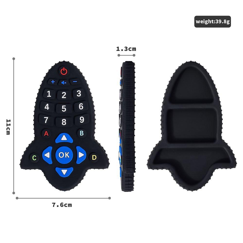 Silicone Baby Silicone Teether Toys Remote Control Shape Teething Toy Baby Παιδικά παιχνίδια