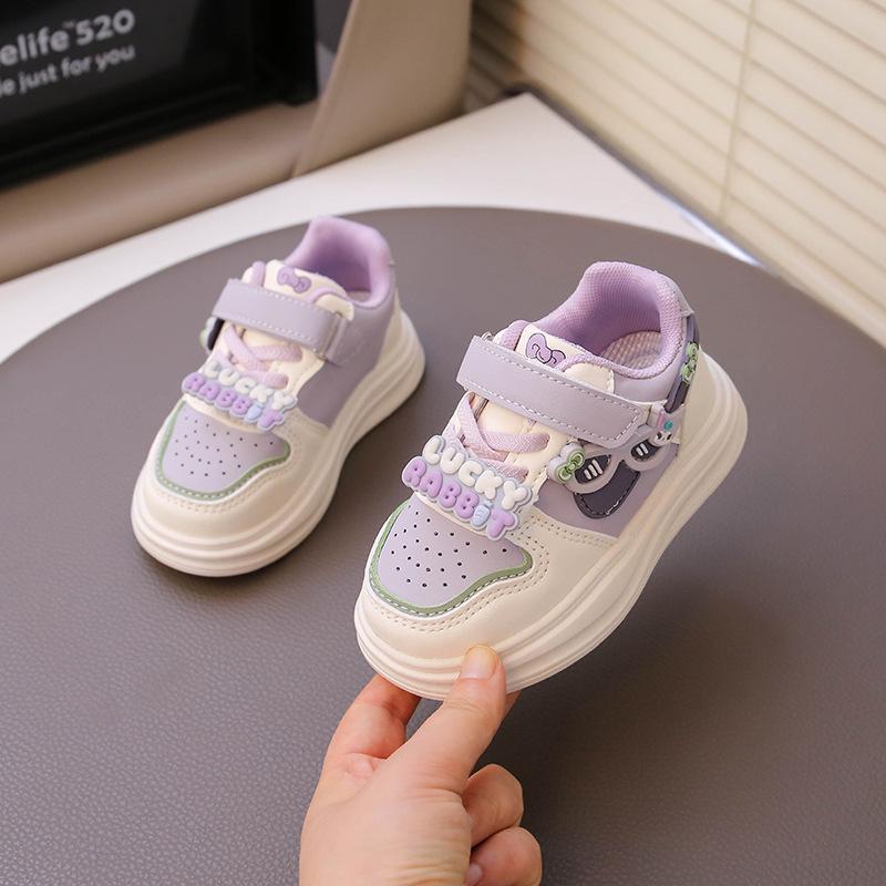 Girls Sports Shoes 2025 Autumn New Soft-soled Cartoon Classmates Casual Shoes Girls Princess Shoes Medium and Small Children Board Shoes