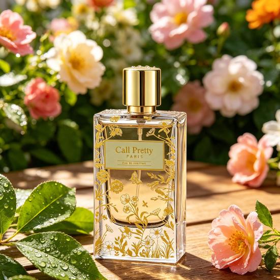 50ML Women Perfume Long-lasting Floral Fragrance Natural Plants Extract Fresh Liquid Perfume Spray for Neck Wrist Hair Body