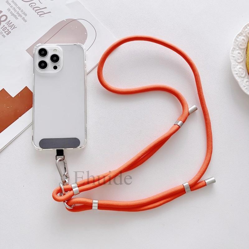 Adjustable Strap Case for OPPO Reno 14 14F 13 13F 12 11 12F Realme 15 Pro C71 C63 C65 Crossbody Cord Lanyard Transparent Cover