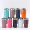 14oz Stainless Steel Travel Tumbler With Double Lid Insulated Beer Cup Car Office Outdoor Use
