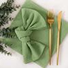 4PCS 30X45CM Cloth Napkins 100% Cotton Fabric Dinner Kitchen Towels Table Design Mat Weddings Baby Shower Christmas Decoration