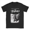 1982 Horror Movie The Thing Casual Cotton Tee Short Sleeve T Shirt Round Top Summer Men's Women Streetwear Loose Trendy Harajuku