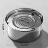 Pet Food Utensils 304 Stainless Steel Dog Bowl Floating Bowl Drinking Water Floating Dog Basin Drinking Water Large Capacity Pet Bowl
