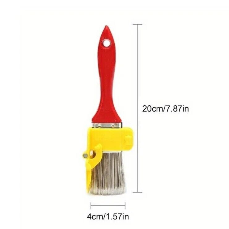 Paint Edger Tool Handheld Paint Roller Brush Kit Indoor Outdoor for Wall Ceiling