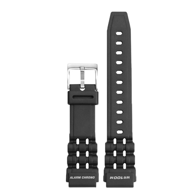 For Casio Forester FT- 500WC AW-80V W-89H Waterproof Sports Silicone Watch strap 19mm Rubber watchband Replace Accessories