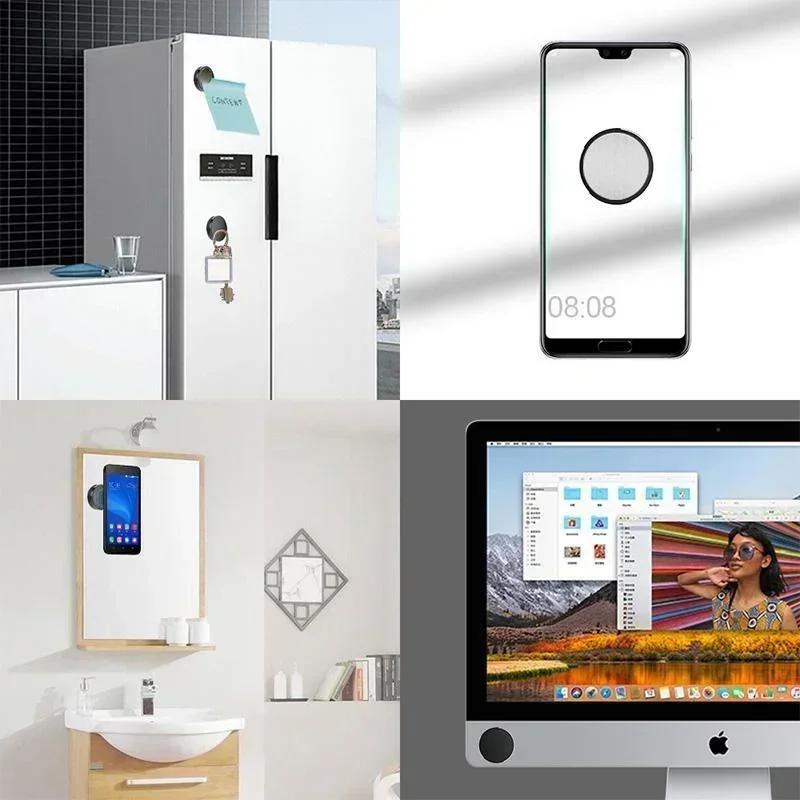 Super Magnetický Držák Telefonu do Auta Vhodný pro Mobilní Telefon GPS Stojan Přísavka na Palubní Desku Nástěnný Magnetický Samolepicí Držák do Auta