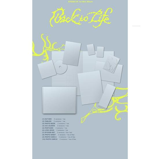 &TEAM- KR 1st Mini Album - Back To Life ? ??(BREATH Ver. / GAZE Ver.) - Release  2025-10-28