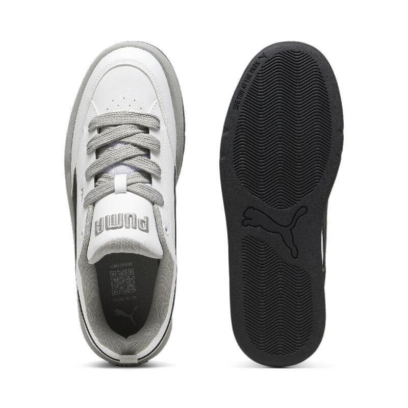 Herren Sneaker PUMA Park Lifestyle Abriebfest Niedrig geschnitten Skateboard Schuhe Unisex Schwarz Weiß