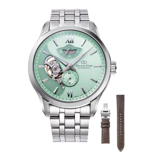 

Orient Star Men s Automatic Watch, Layered Skeleton, Mechanical, Made in Japan, Limited Edition of 400, Includes Replacement Strap, 2-Year Manufacture