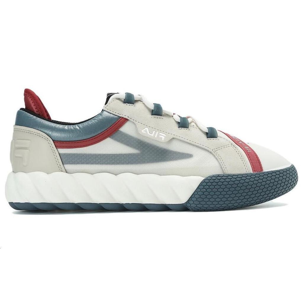 Fila Campo Comfortable Shock Absorbing Low Top Sneakers Men Sneakers Coconut-White Oyster-Gray F12M333201FCO
