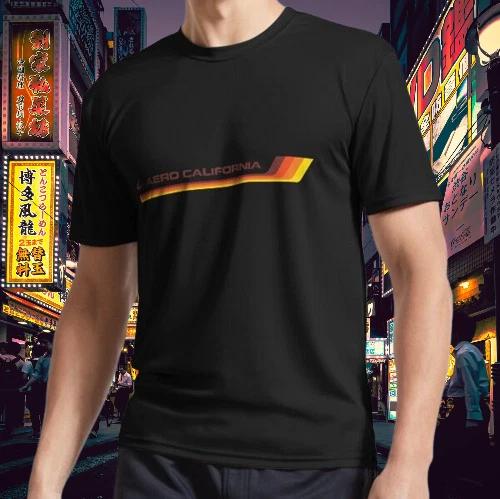 

Vintage 1970 s Aero California airline Active Logo T-Shirt Funny Size S to 5XL L