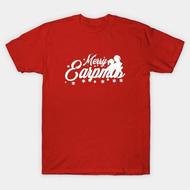 WayHaught Merry Earpmas - Wynonna Earp Christmas Made in Australia T-Shirt L