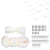 Cat Safety Protection Fence Pet Anti-Fall Netting Fence Cat Dog Nylon Protective Transparent Mesh Nylon Balcony Protective Fence