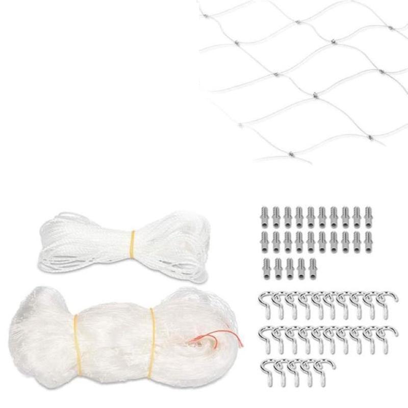 Cat Safety Protection Fence Pet Anti-Fall Netting Fence Cat Dog Nylon Protective Transparent Mesh Nylon Balcony Protective Fence