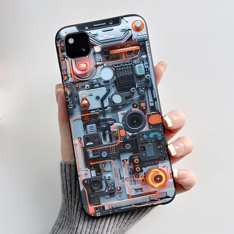 Casing For Google Pixel 4a 4G / 4a 5G Phone Case Super-Thin Slim Aesthetic Luxury Cute Cool Boys Girls Soft Silicone Matte Cover