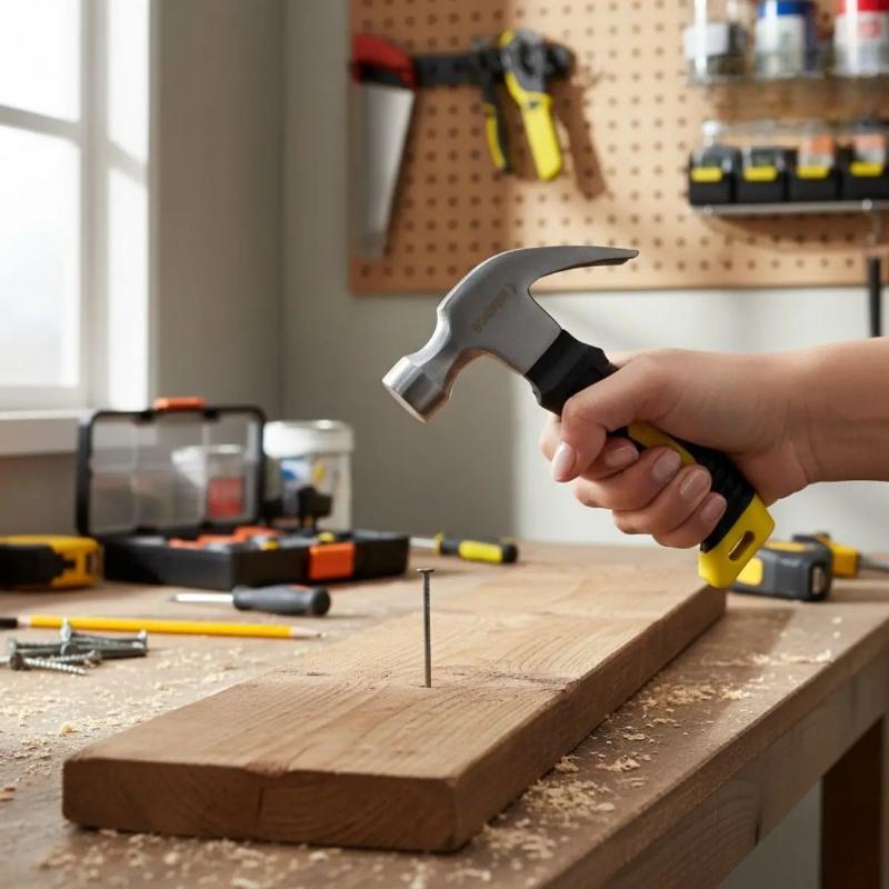 Multifunctional Mini Claw Hammer Engineering Handle Lightweight Portable Carpentry Window Breaking Hand Tools Home