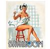 Vintage Metal Signs Pinup Girls Wall Decor for Bathroom Laundry Man Cave Home Bars Garage Cafe Clubs Retro Posters Plaque