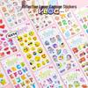 3D Cartoon Laser Bubble Foam Stickers for Kids - Fun Decorative Phone Decals