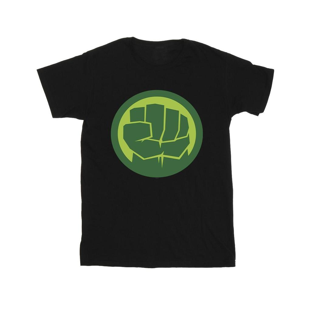 Marvel Boys Hulk Chest Logo T-Shirt