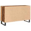 Vidaxl Chest of Drawers, Old Wood, 100X36X60 Cm, Wood-Based Material