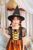 Clearstone Cosplay Halloween Melody Orange Dress, Kids, 120cm, Girls,