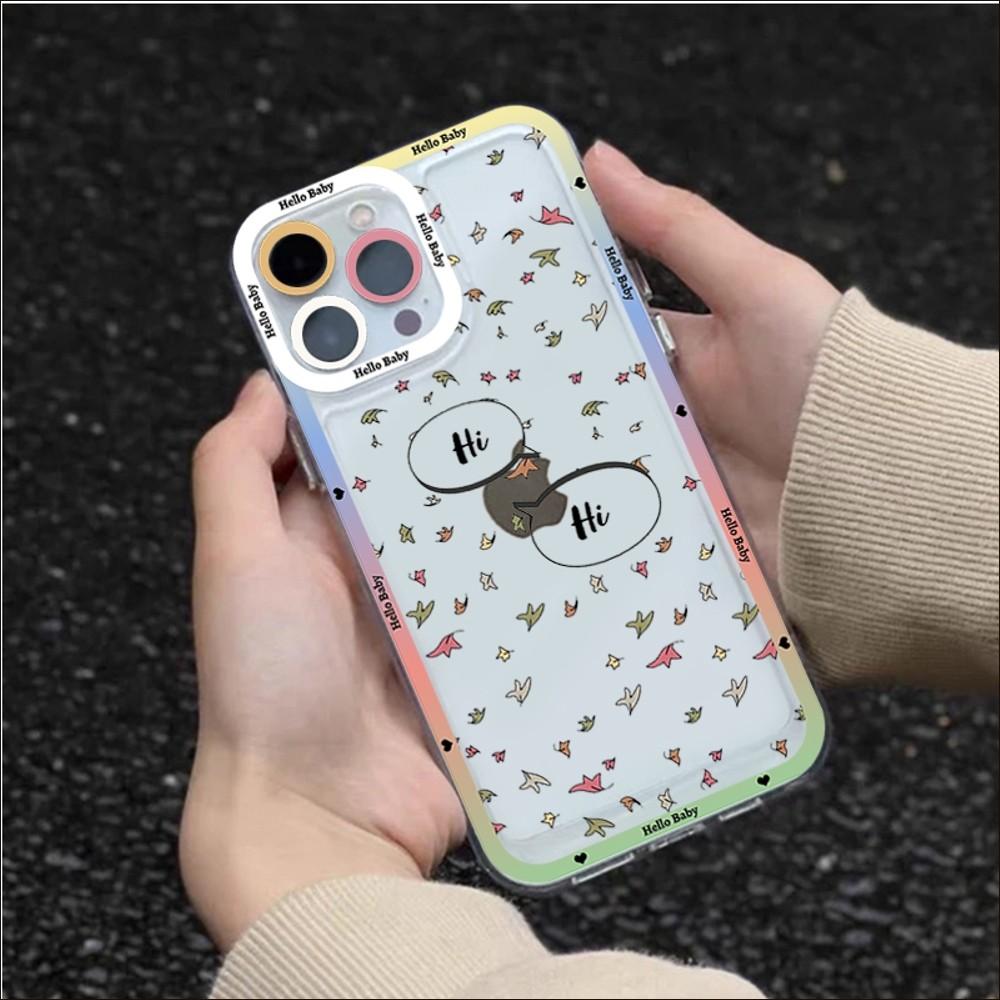 Pouzdro na telefon Heartstopper pro iPhone 13 14 Pro Max XS XR 12 11 Pro 13 Mini 6 7 8 Plus měkký průhledný zadní kryt