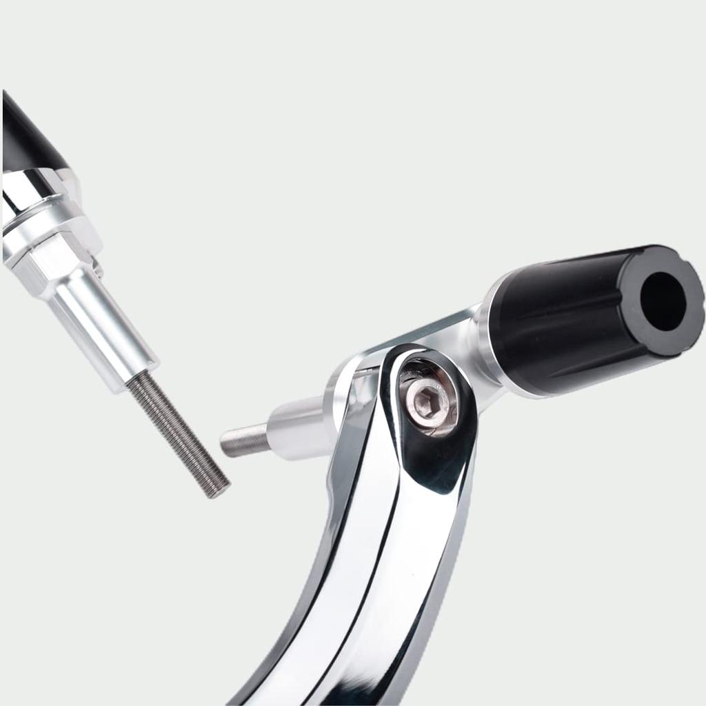 Motorcycle Subframe Kit Frame Sliders for Kawasaki Z900RS and Z900RS CAFE Kit Engine Electroplated & (2018-2024) (2018-2024) (Subframe + Sliders,