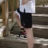 Jordan Contrast Drawstring Sports Casual Shorts Men Bottoms Black CZ2505-010