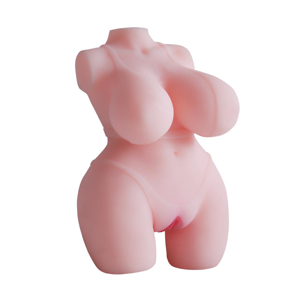 Sexy Half Body Sex Doll for Men Adults Products Breast Anal Realistic Vagina Dual Channel Masturbators