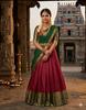 South Indian Style Ethnic Lehenga Choli Set Bollywood Women Lehenga Dupatta Set