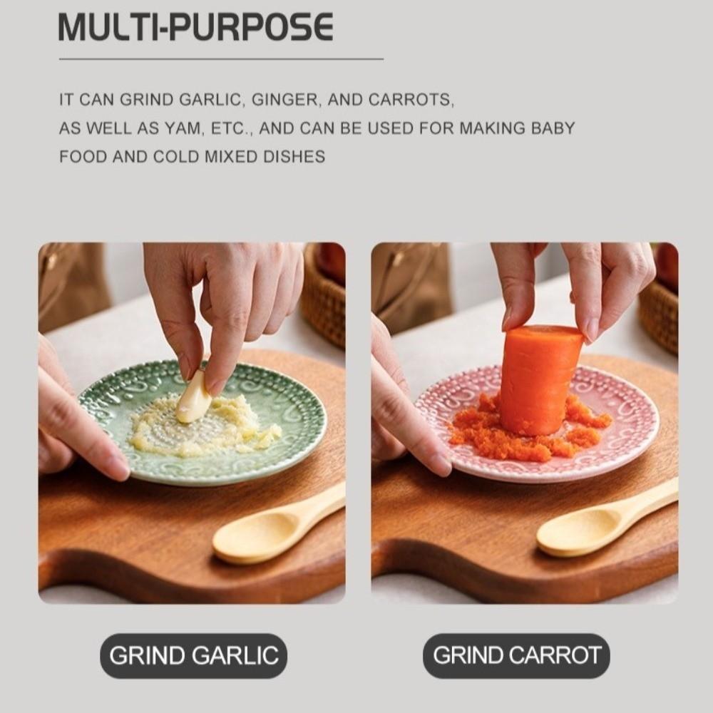 Strumento per Tritare Verdure Smaltato Macina Manuale Fatto a Mano Schiacciapatate Grattugia Manuale da Cucina Ristorante
