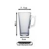 Shancqi Europäische Transparente Glas Kaffee- & Teetasse
