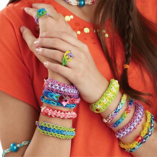 Gumki Do Tworzenia Robienia Bransoletek Loom Bands Xxl 4400 Elementów