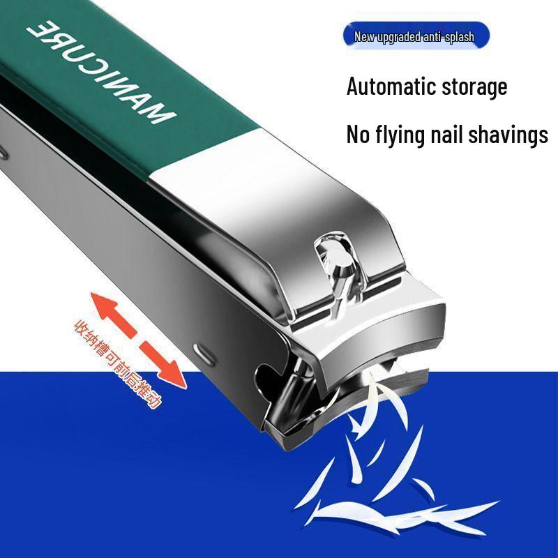 Deluxe Nail Clipper Set: Complete Manicure Tools with Custom Logo for Hands & Feet