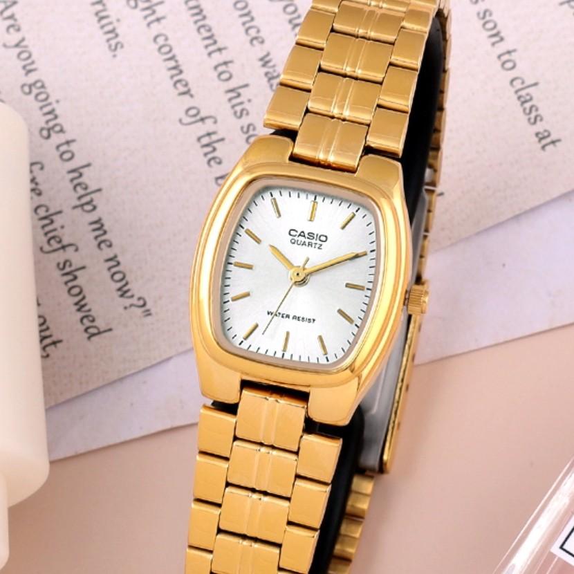 Casio Mineral Glass Square Round Classic Formal Womens Watch 5 Colors