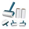 Lint Roller Set for Fast Pet Hair Removal on Clothes with Adhesive Sheets and TravelFriendly Size