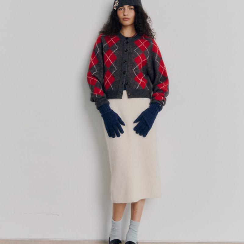 Maggie Peru Alpaca Glove (Blue Navy)