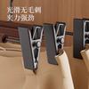 Factory Direct Sales Wrought Iron Beech Retractable Pants Rack Multi-Functional Non-Slip Iron Wood Hanger Adult Skirt Clip Household Pants Clip